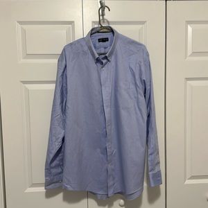 Lands End XL 17-17 1/2 Traditional Fit Men’s Dress Shirt